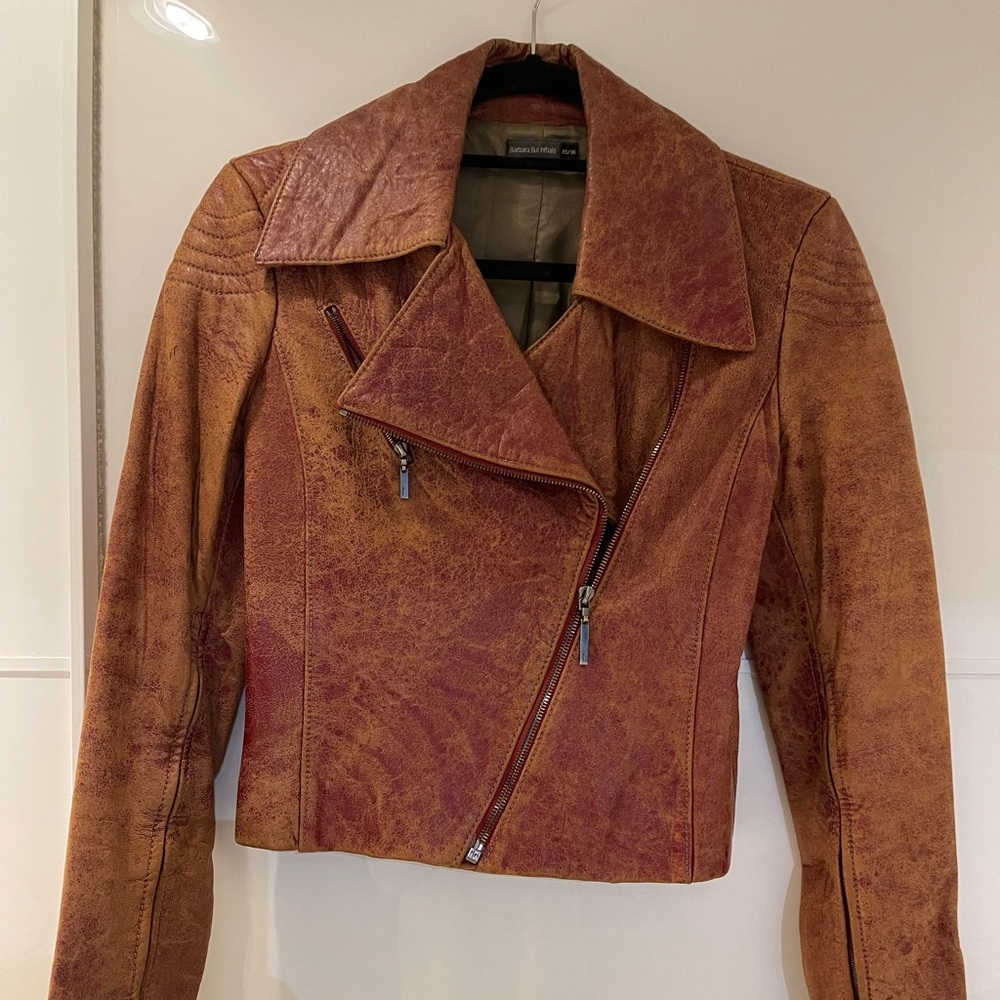 Barbara bui Moto leather jacket